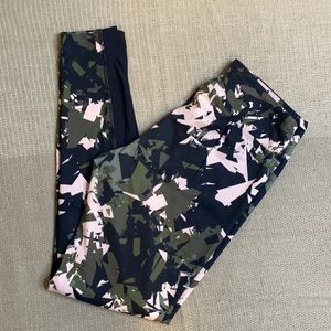 Ellie Activeware Green/Pink Leggings